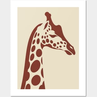 Giraffe Safari Posters and Art